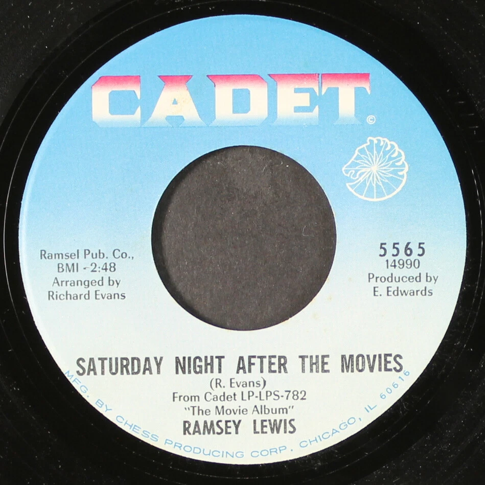 RAMSEY LEWIS: china gate / saturday night after the movies CADET 7" Single - Image 2 of 2