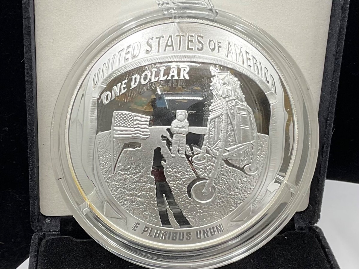 最高鑑定☆2019 アポロ 11 50周年アニバーサリーメダル 1oz 最高鑑定☆2019 アポロ 11 50周年アニバーサリーメダル 1oz
