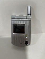 Pantech PG-C300 - Silver (AT&T / Cingular)  Tiny Flip Phone Rare