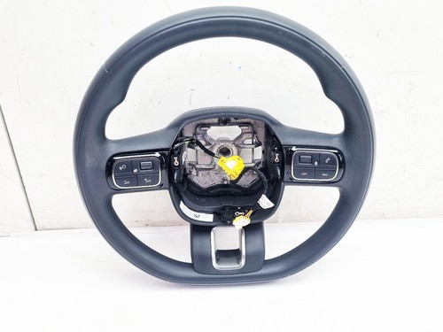 CITROEN C3 MK3 MULTIFUNCTION FLAT BOTTOM LEATHER STEERING WHEEL 98164325ZD 2024 - Picture 1 of 21