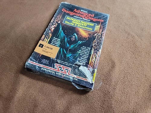 Rare NEW* AD&D Dungeon Master's Assistant 1988 Volume 1: Encounters Commodore 64 - Picture 11 of 11
