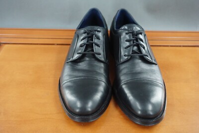 Cole Haan Lenox Hill Mens 10.5 Shoes Black Leather Lace Up  display picture 3