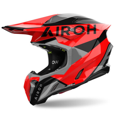 Airoh Twist 3 King Rosso Off Road Motard Helmet Size L | eBay
