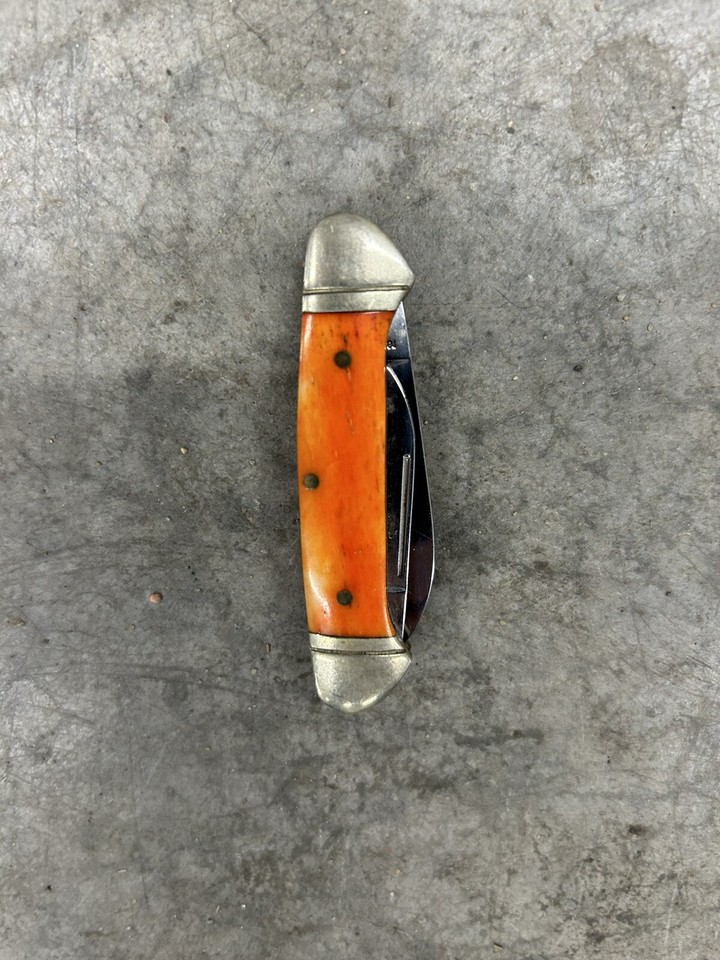 BS9 Rough Rider Always Ready 440 Razor Sharp Steel 2 Blade Folding ...