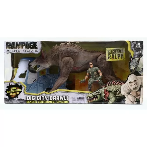 Rampage - Big City Brawl - Ralph With Figure - Walmart.com