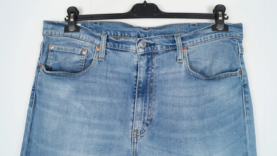 LEVI STRAUSS & CO LOT 502 PREMIUM Men's Jeans Size W38 L32 Regular Blue k10097 - Image 4 of 4