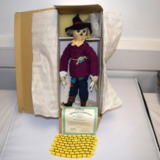 The Ashton Drake Galleries “The Scarecrow” Wizard Of Oz Porcelain Doll COA H08