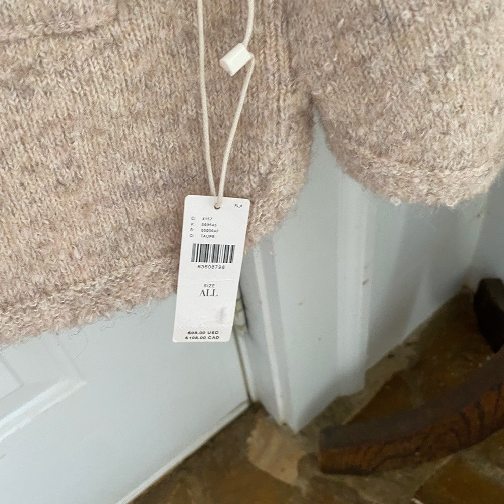 NWT Anthropologie Boucle Cozy Knit Cardigan One Size image 7