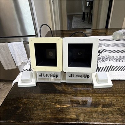 LevelUp LUP200A USB POS Barcode Scanners with Activation Buttons Lot of 2
