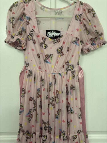 Powerpuff Girls Pink Dress Size XS - Picture 2 of 4