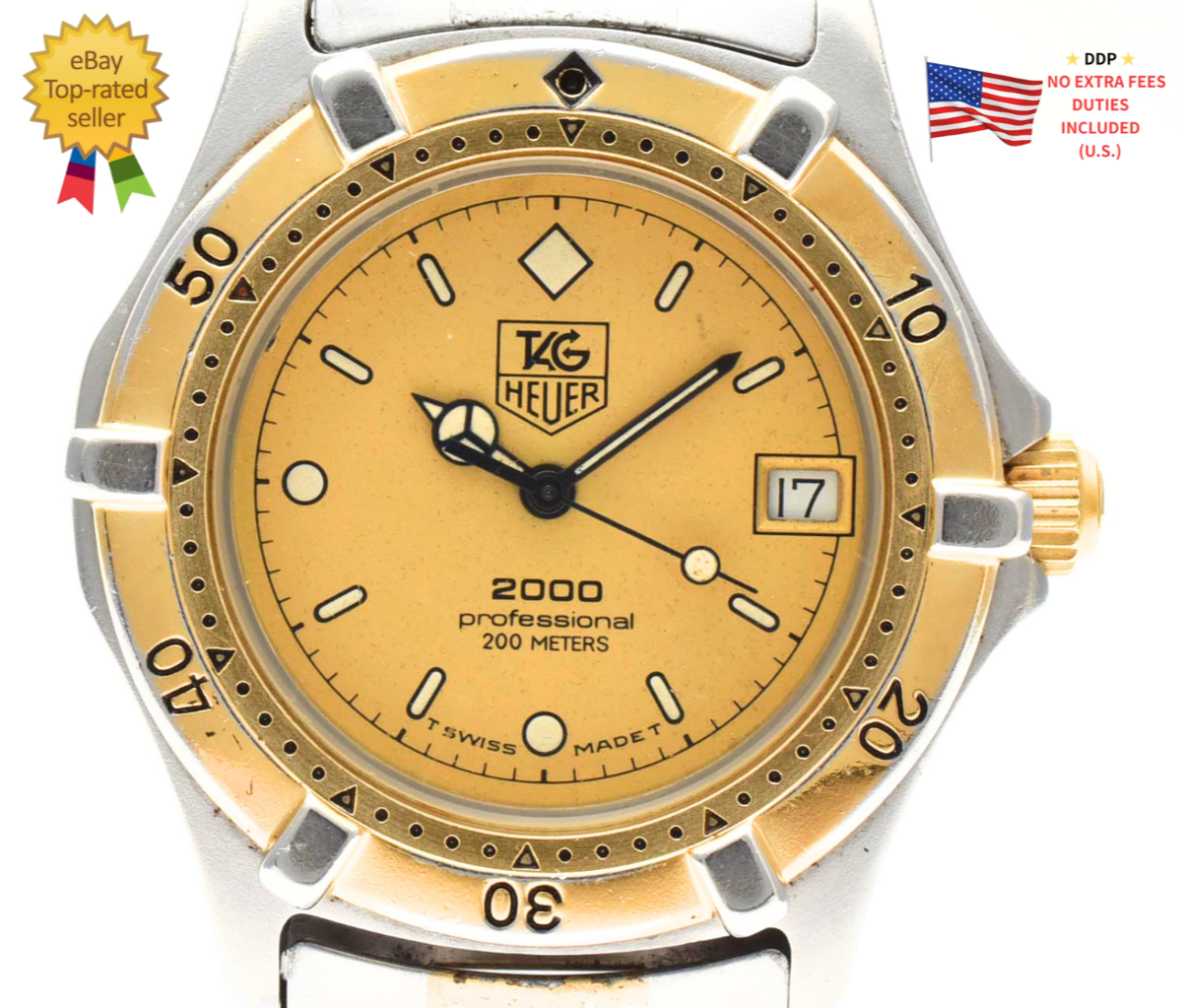 TAG Heuer Professional Gold Men's Watch - 964.013 for sale online