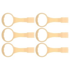 6 PCS Infant Pull up Rings Baby Bed Stand Care Playpen Accessories