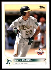 Matt Olson 2022 Topps #149 Oakland Athletics MLB READ FREE SHIPPING AutographDen