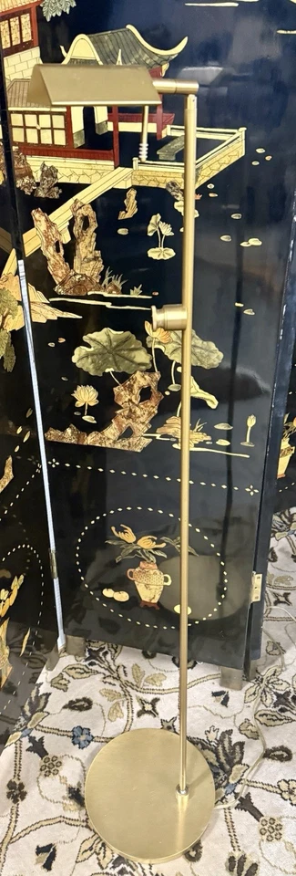 Lámpara de pie ajustable Holtkotter moderna de mediados de siglo rara Holtkoetter Leuchten Holtkoetter Foto 2 de 4