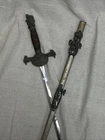 Antique Knights of Pythias FCB Ceremonial Sword M.C. Lilley & Co Columbus OH-EL