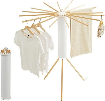 Tripod Clothes Drying Rack, Garment Rack Portable and Foldable Space Saving