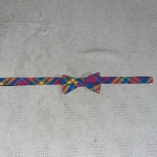 Tuesday Men’s Dress Bow Tie Size Adjustable Pink Blue Business Formal City 