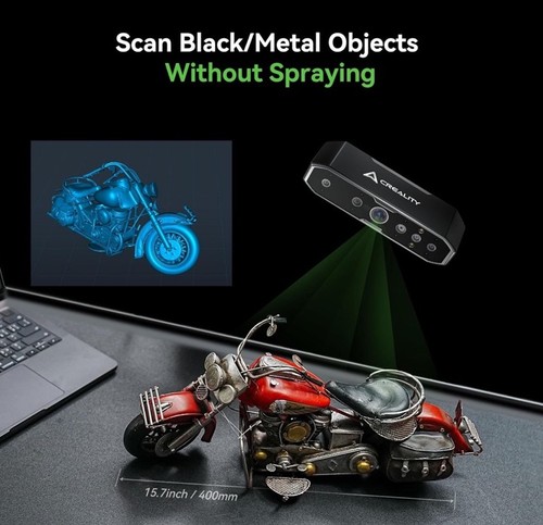 Creality CR-Scan Otter 3D Scanner for 3D Printing, Object/Body/Face Full-Color - Picture 7 of 9