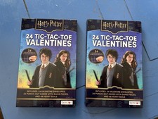 2 Sets of 2026 Bendon Harry Potter 24 Tic Tac Toe Sticker Valentines Cards