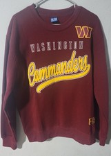 Washington Commanders Pullover Sweatshirt Mens Size Medium