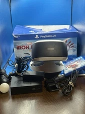 PlayStation VR Iron Man PSVR PS4 Headset Camera Controllers Bundle