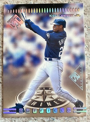 Ken Griffey Jr. 1999 Pacific Private Stock  #6 Platinum Parallel Teal /199 RARE!