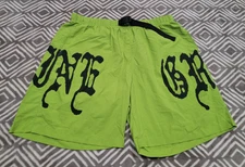 G59 Grey Five Nine Records Shorts Size Men Size Medium Green Nylon Suicideboys