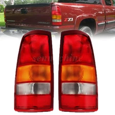 Tail Lights Pair Rear Set For 99-03 Chevrolet Silverado 1500 2500 GMC Sierra