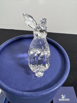 Swarovski Crystal Figurine Rabbit Sitting 905777 W/ Box | eBay