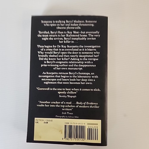 Postmortem by Patricia Cornwell + Scarpetta Series Lot (4x Books) Mass Market PB - Picture 9 of 13