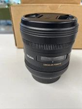 Sigma EX Circular Fisheye 4.5mm f/2.8 HSM CF EX DC Lens For Nikon