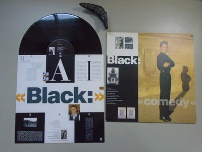 BLACK vinyl record Comedy 1988 A&M AMA 5222 ex/ex