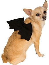 Classic Black Bat Wings Pet Dog Costume Accessory Small-Medium