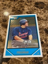 FREDDIE FREEMAN 2007 Bowman Chrome Draft #BDDP12 Braves Rookie
