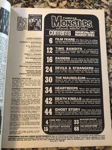 Berühmte Monster von Filmland # 181 März 1982 F+ - Bild 3 von 19