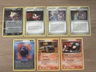 Pokemon EX Team Rocket Returns Lot – Meowth+ Rocket Trainers Vintage 2004 Cards