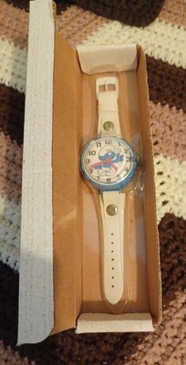 Smurf Peyo Watch in box 1981
