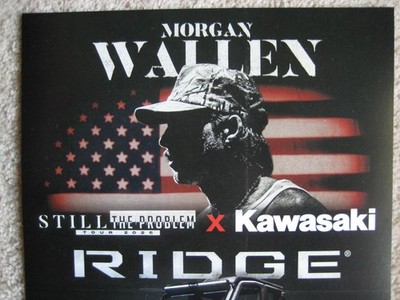 MORGAN WALLEN STILL THE PROBLEM TOUR 26 SPONSOR KAWASAKI OFFICIAL