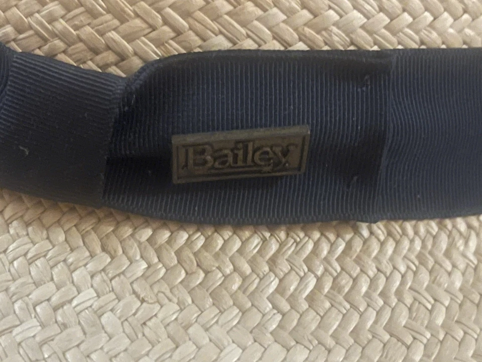 Bailey of Hollywood 'Sanders' Lite Paja Beige Negro Sombrero de Panamá EE. UU. - L / Grande Foto 2 de 4