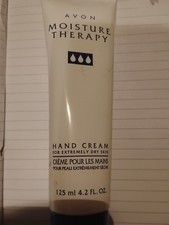 Vintage AVON Moisture Therapy Hand Cream For Extremely Dry Skin 4.2 oz