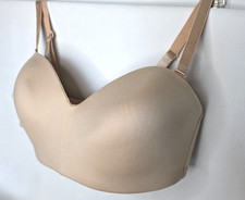 Wacoal 34C Strapless Convertible Bra Sand Staying Power Wire Free 854372 NWT