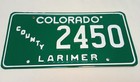 Colorado License Plate - Larimer County Government — photo 1