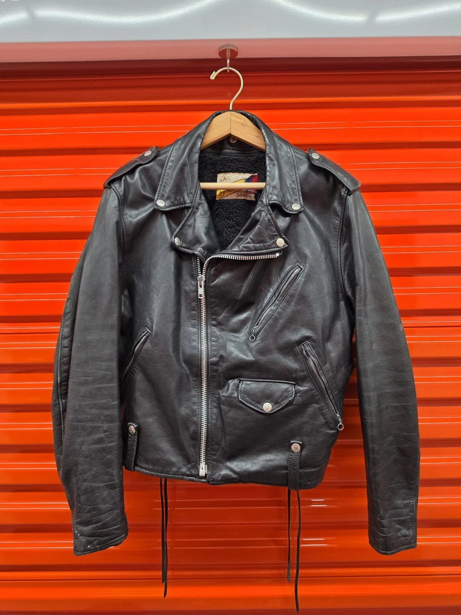 vintage schott motorcycle jacket products for sale | eBay
