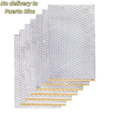 Sound Absorption Sheet Noise Mass Grabber 52sq.ft 9.8'' x 15.7'' x 0.05''
