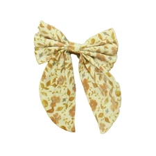 Noralee Oversized Bow Accessory Golden Fleur One Size Elegant Hair Clip