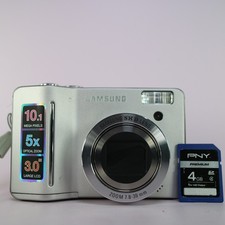 Samsung Digital Camera S1050 10.2MP Silver Tested
