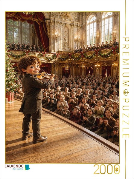 Calvendo Puzzle Weihnachtskonzert | 2000 Teile Lege-GrößE 90X67Cm Foto-Puzzle Fü-image