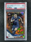 2021-22 Topps Chrome UEFA LIONEL MESSI 40/50 Orange Sapphire SP #100 PSA 9