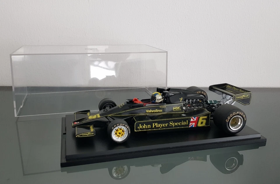 Rar TAMIYA LOTUS 78 Cosw. V8 #6 " G. Nilsson " GP Spa Tabak J.P.S 1977 1:20 - Bild 3 von 4