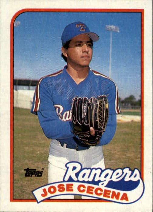 1989 Topps #683 Jose Cecena - BB
